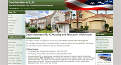 Desktop Screenshot of davismonthanhousing.com