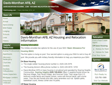 Tablet Screenshot of davismonthanhousing.com